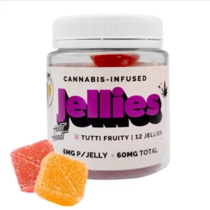 Hoot Hooot Jellies – Tutti Fruity (60mg) (CBD Plus = THC)