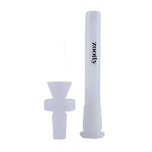 Zootly Coloured Bowl & Downstem (14mm) – White