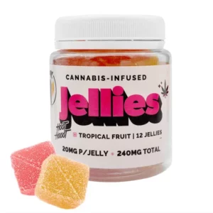 Hoot Hooot Jellies | Tropical Fruit (240mg) (CBD Plus = THC)
