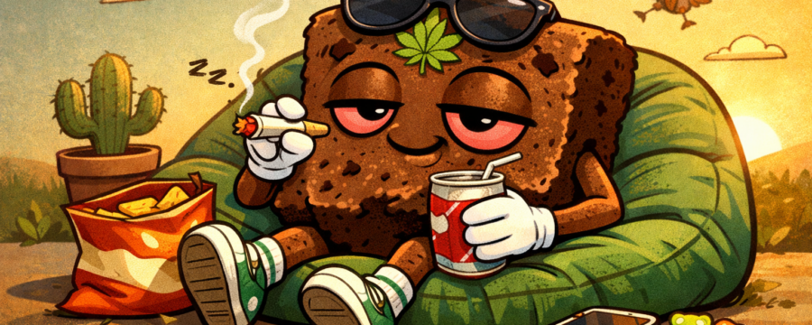 Brownie The Lazy Weed Edible.