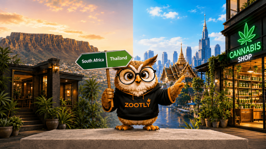 Cannabis laws South Africa vs Thailand explained. A bold look at how Thailand built a cannabis industry fast and why South Africa is still stuck.